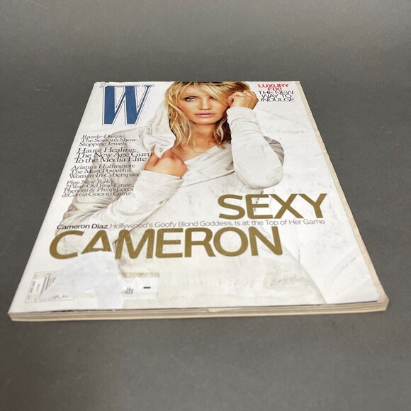 W Magazine Cameron Diaz Arianna Huffington Philip-Lorca diCorcia May 2008 - Picture 2 of 8